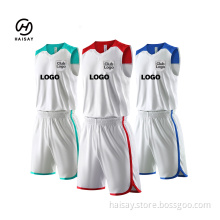 Factory New Design Sublimation Basketball Jersey Uniform Basket Ball Kids Breathable Mens Gray Basketball Jersey Reversible